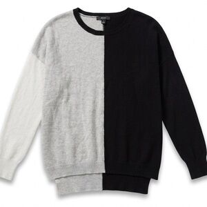 Acrobat Two-Tone Black & Light Gray Crewneck Sweater